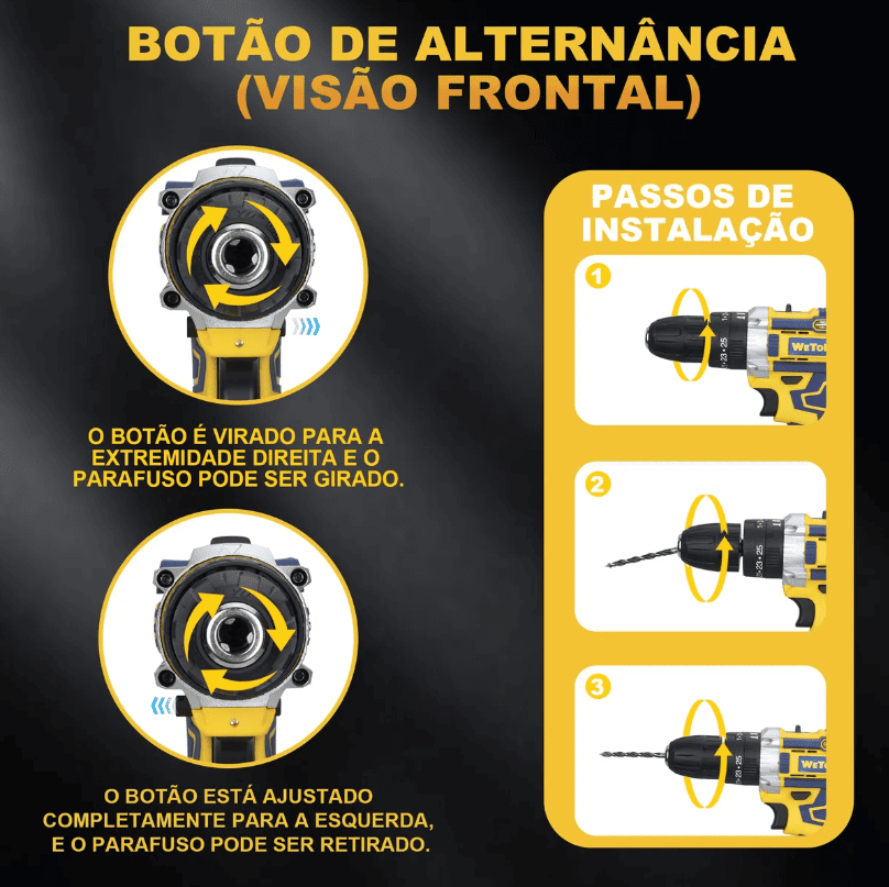 Furadeira Parafusadeira de Impacto - Imagem 4